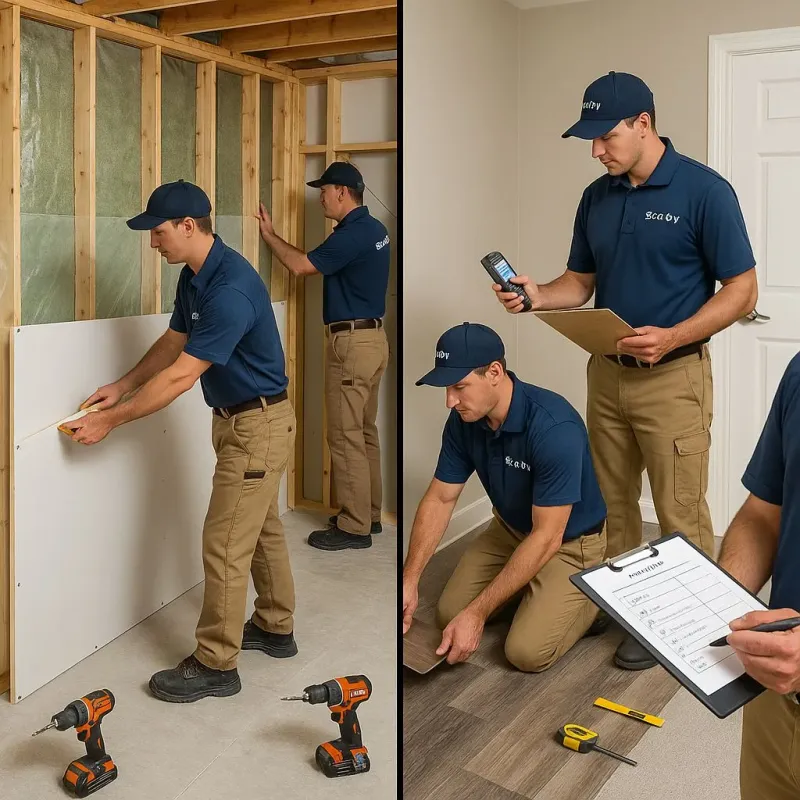 Repairs and Reconstruction process in Franklin County, NY